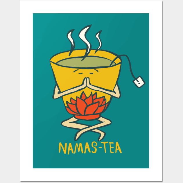 Namas-tea Wall Art by AnnieRiker